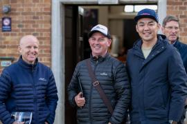Danny Rolston Ben Foote And Ross Lao TBK1 3270Tattersalls