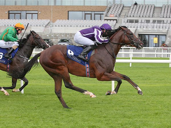 St Mark's Basilica winning at The Curragh